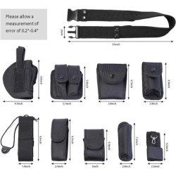 Cinturón de seguridad táctico Outdoor10 in1, funda universal para pist