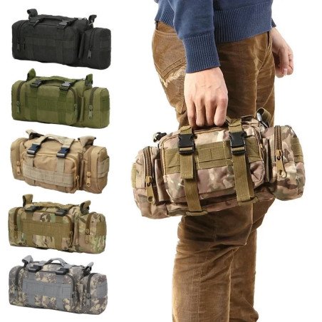 Mochila táctica militar para exteriores de alta calidad, riñonera táct