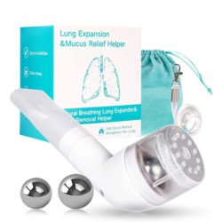 Entrenador de respiración pulmonar portátil para exteriores, instrumen