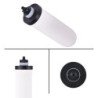 Vela de filtro de cerámica de 2 piezas con carbón activado Compatible