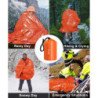 Saco de dormir de emergencia impermeable, mantas térmicas de Mylar, sa