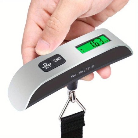 Báscula electrónica portátil para equipaje, báscula para maleta de via