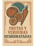 Frutas y verduras deshidratadas ecológicas – snacks y cocina saludable